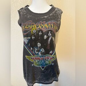 Chaser Women’s Aerosmith Muscle Tee- Size XS